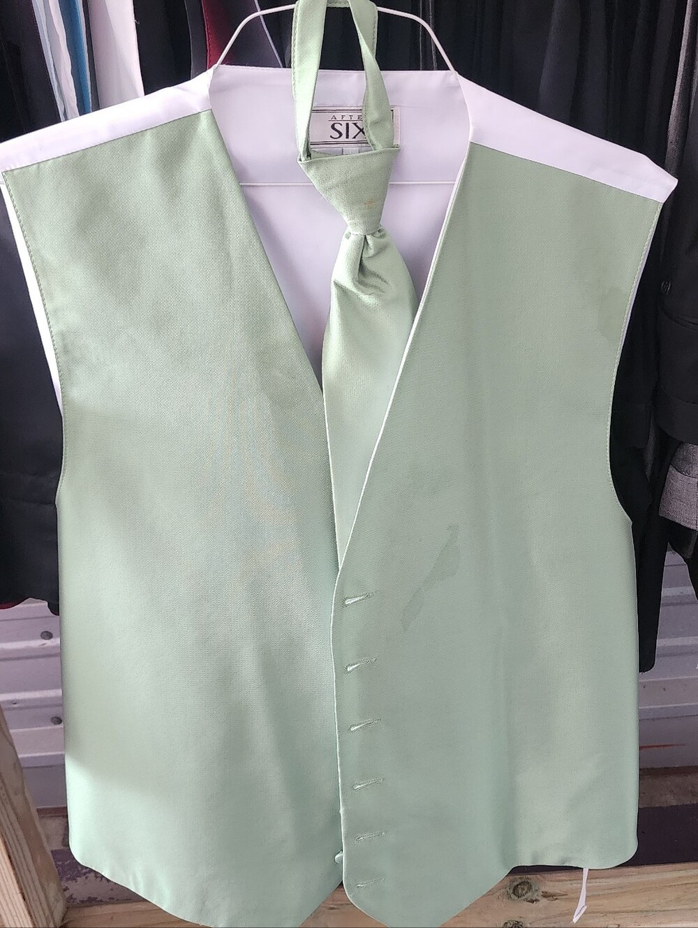 Green Vest Mens